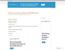Tablet Screenshot of antm411.com